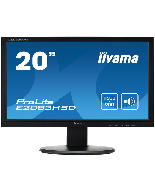 iiyama ProLite E2083HSD-B1 19.5" LED HD+ 5 ms Noir
