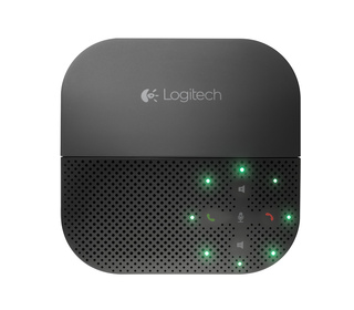 Logitech P710e haut-parleur Téléphone portable USB/Bluetooth Noir