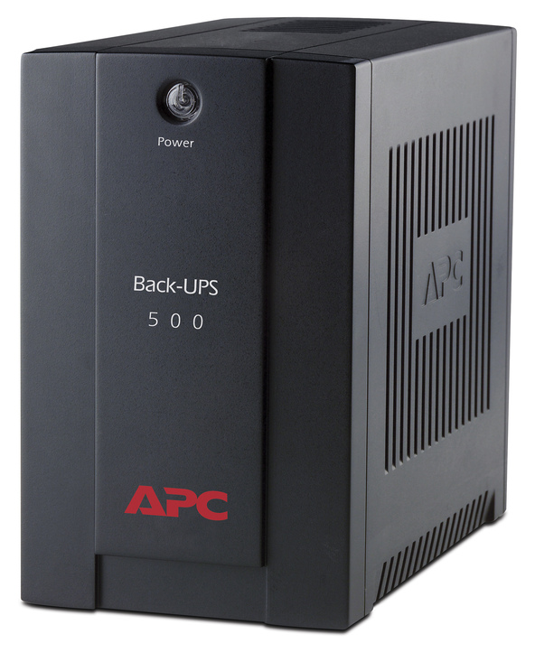 APC Back-UPS alimentation d'énergie non interruptible Interactivité de ligne 0,5 kVA 300 W 3 sortie(s) CA