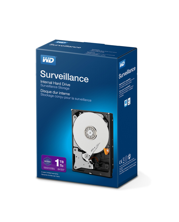 Western Digital Surveillance Storage 3.5" 1 To Série ATA III