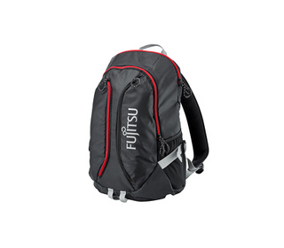 Fujitsu Sportive Backpack 15 39,6 cm (15.6") Sac à dos Noir, Rouge