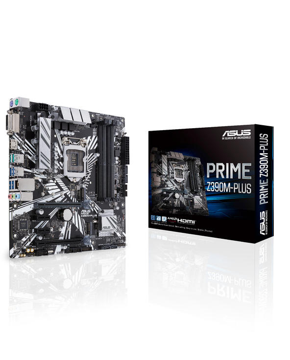 ASUS PRIME Z390M-PLUS Intel Z390 LGA 1151 (Emplacement H4) micro ATX