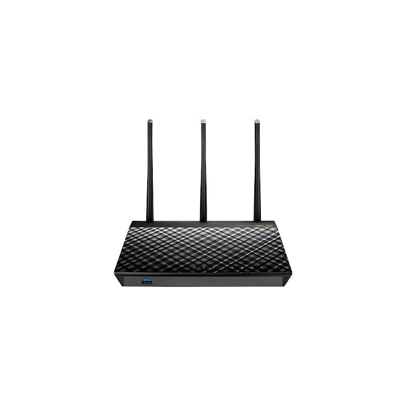 ASUS RT-AC1900U routeur sans fil Gigabit Ethernet Bi-bande (2,4 GHz / 5 GHz) Noir