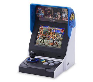SNK Corporation NEOGEO Mini console de jeux portables 8,89 cm (3.5") Noir, Bleu, Argent