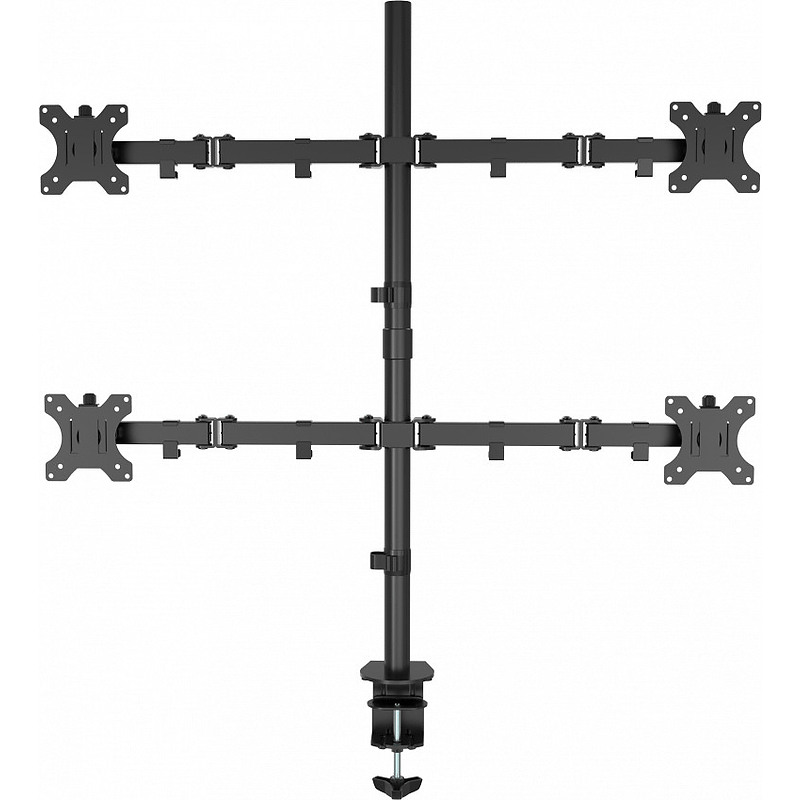Vision VFM-DPQ2B support d'écran plat pour bureau 68,6 cm (27") Noir