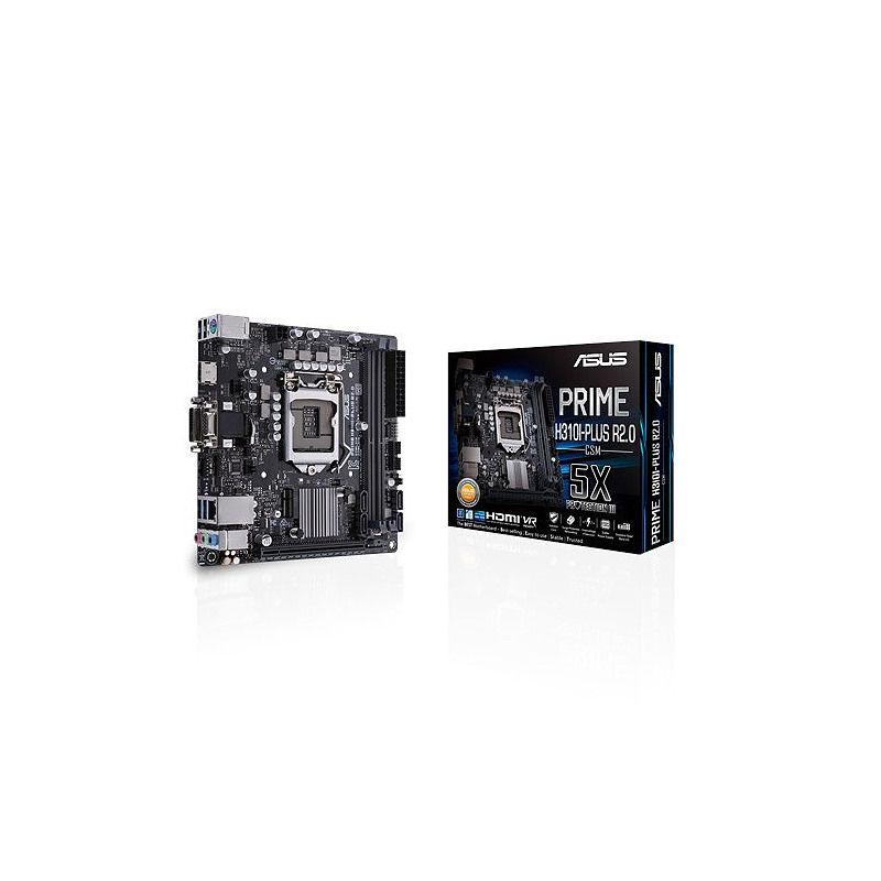 ASUS PRIME H310I-PLUS R2.0/CSM Intel H310 LGA 1151 (Emplacement H4) mini ITX