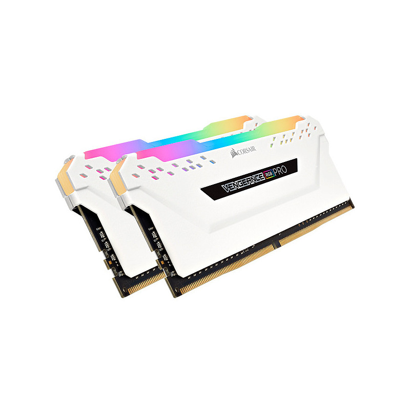 Corsair Vengeance RGB CMW16GX4M2A2666C16W module de mémoire 16 Go 2 x 8 Go DDR4 2666 MHz
