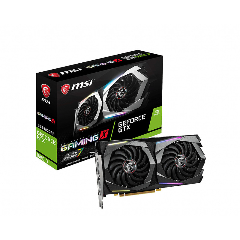 MSI GAMING V375-040R carte graphique NVIDIA GeForce GTX 1660 Ti 6 Go GDDR6