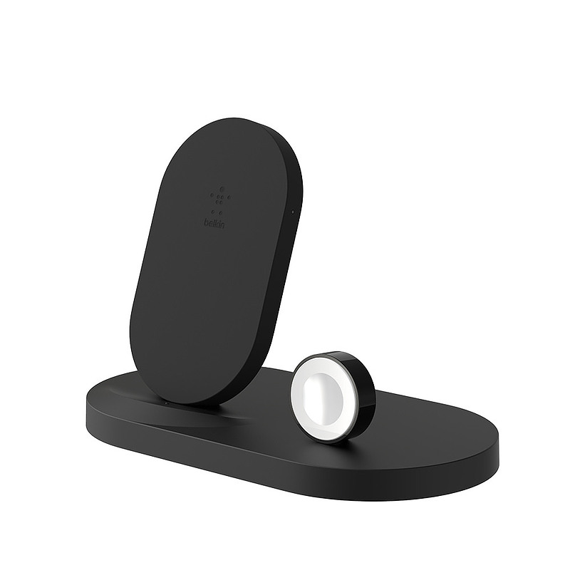 Belkin F8J235VFBLK chargeur d'appareils mobiles Smartphone, Smartwatch Noir Secteur Recharge sans fil Intérieure
