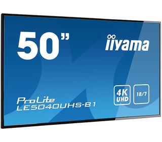 iiyama LE5040UHS-B1 affichage de messages Écran plat de signalisation numérique 127 cm (50") LED 350 cd/m² 4K Ultra HD Noir 18/7