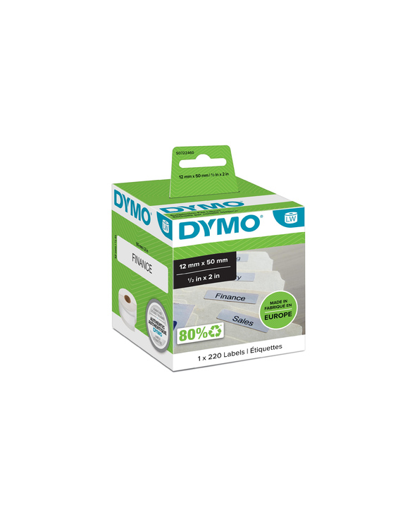 DYMO LW - Étiquettes pour dossiers suspendus - 12 x 50 mm - S0722460