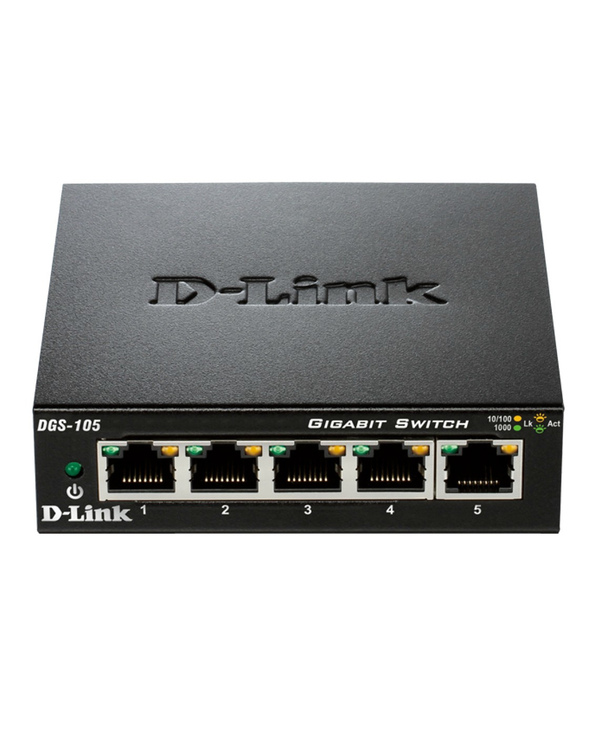 D-Link DGS-105 commutateur réseau Non-géré Noir