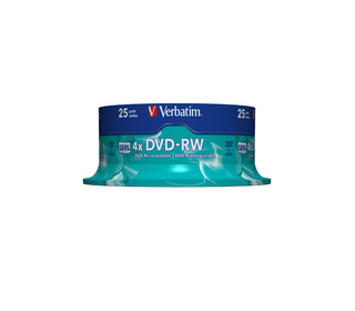 Verbatim DVD-RW Matt Silver 4,7 Go 25 pièce(s)