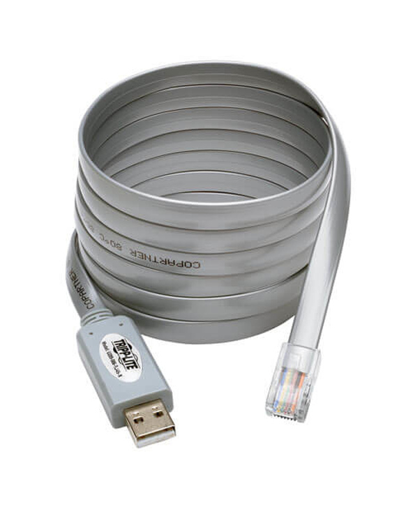 Tripp Lite U209-006-RJ45-X changeur de genre de câble RJ-45 USB 2.0 Type-A Argent