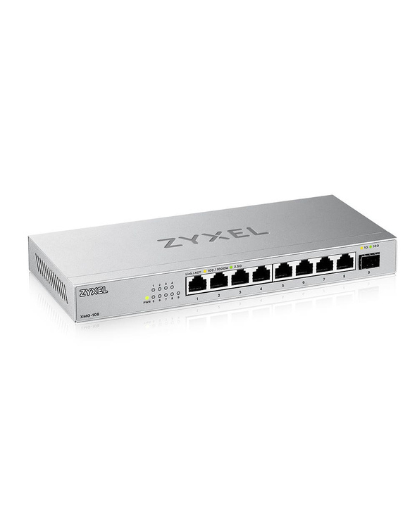 Zyxel XMG-108 Non-géré 2.5G Ethernet (100/1000/2500) Argent