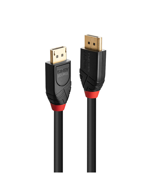 Lindy 41168 câble DisplayPort 7,5 m Noir