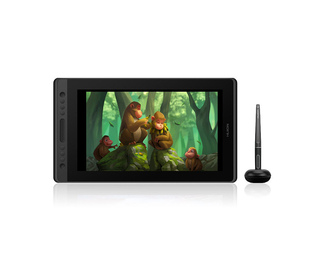 HUION Kamvas Pro 16 tablette graphique Noir 5080 lpi 344,16 x 193,59 mm USB