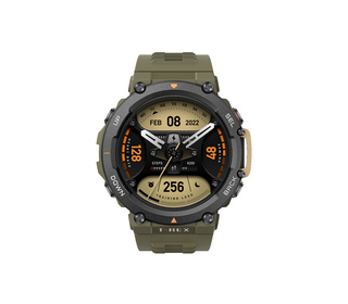 Amazfit T-Rex 2 3,53 cm (1.39") AMOLED 47 mm Numérique 454 x 454 pixels Écran tactile Noir, Vert GPS (satellite)