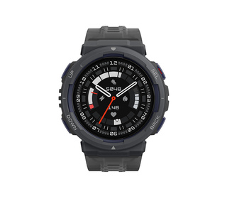 Amazfit ACTIVE EDGE 3,35 cm (1.32") TFT 46 mm Numérique 360 x 360 pixels Écran tactile Noir GPS (satellite)