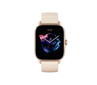 Amazfit GTS 3 4,45 cm (1.75") AMOLED 42 mm Numérique 390 x 450 pixels Écran tactile Ivoire GPS (satellite)