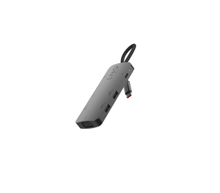 LINQ byELEMENTS LQ48019 station d'accueil USB 3.2 Gen 1 (3.1 Gen 1) Type-C Noir
