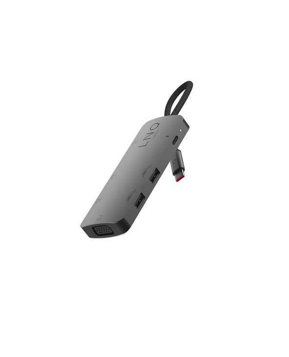 LINQ byELEMENTS LQ48019 station d'accueil USB 3.2 Gen 1 (3.1 Gen 1) Type-C Noir
