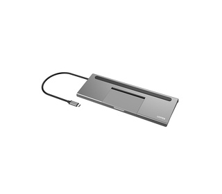 UNITEK D1022A station d'accueil USB 3.2 Gen 1 (3.1 Gen 1) Type-C Gris