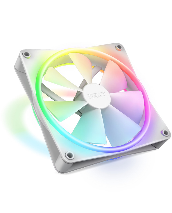 NZXT F140 RGB DUO Ventilateur 14 cm Blanc 1 pièce(s)