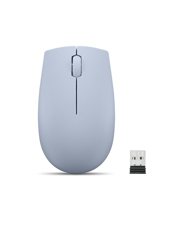 Lenovo 300 Wireless Compact Maus Kabellos Optisch Blau 3 Tasten 1000 dpi souris Ambidextre RF sans fil Optique