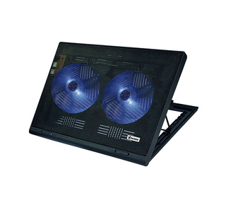 Vakoss LF-2463UK système de refroidissement pour ordinateurs portables 43,2 cm (17") Noir
