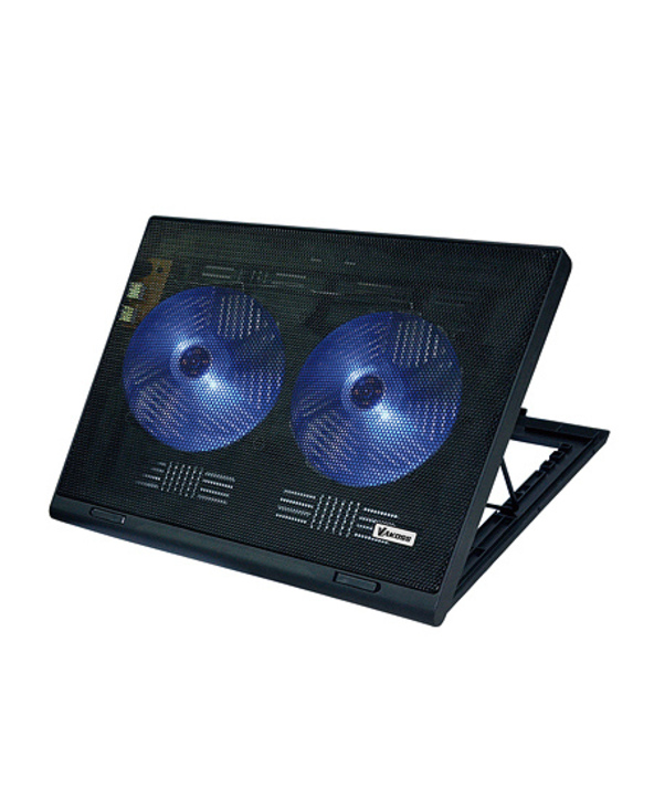 Vakoss LF-2463UK système de refroidissement pour ordinateurs portables 43,2 cm (17") Noir