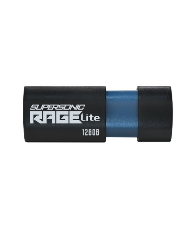 Patriot Memory Supersonic Rage Lite lecteur USB flash 128 Go USB Type-A 3.2 Gen 1 (3.1 Gen 1) Noir, Bleu