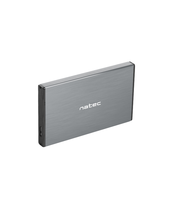 NATEC Rhino GO Boîtier disque dur/SSD Gris 2.5"