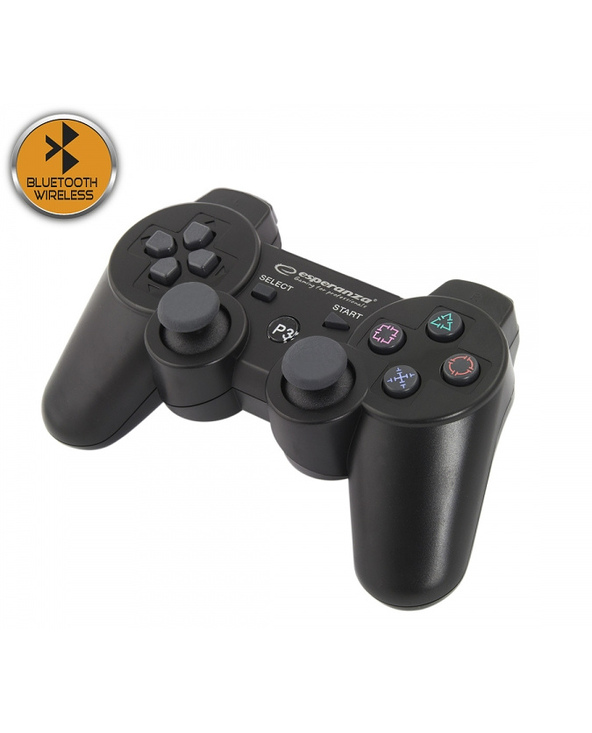 Esperanza EGG109K accessoire de jeux vidéo Noir Bluetooth Joystick Analogique Playstation 3
