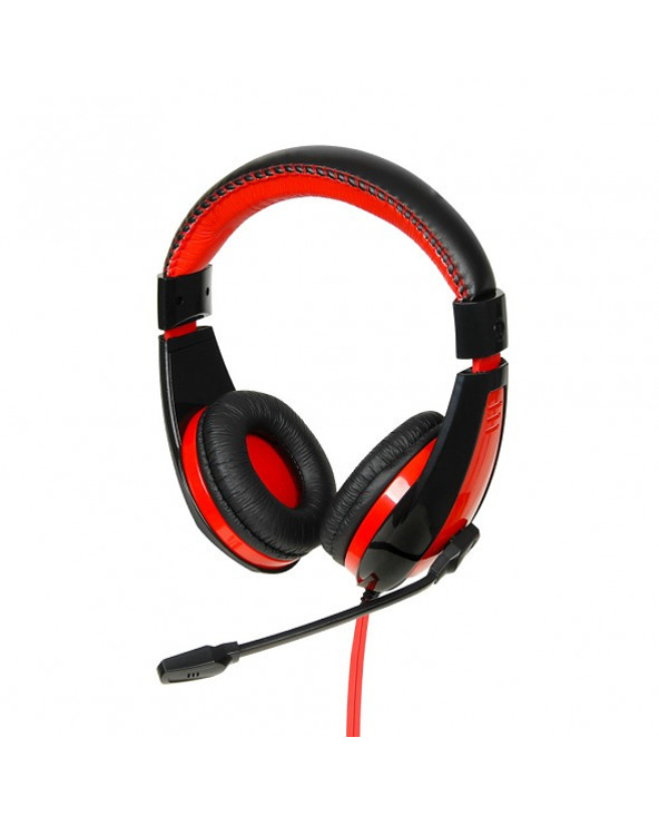 iBox SHPI1528MV écouteur/casque Avec fil Arceau Jouer Noir, Rouge