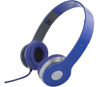 Esperanza EH145B écouteur/casque Écouteurs Avec fil Arceau Musique Bleu