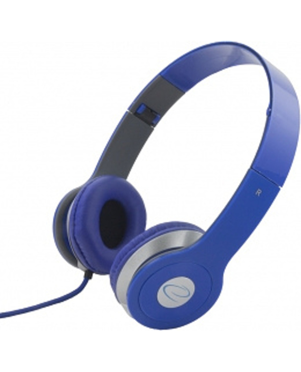 Esperanza EH145B écouteur/casque Écouteurs Avec fil Arceau Musique Bleu