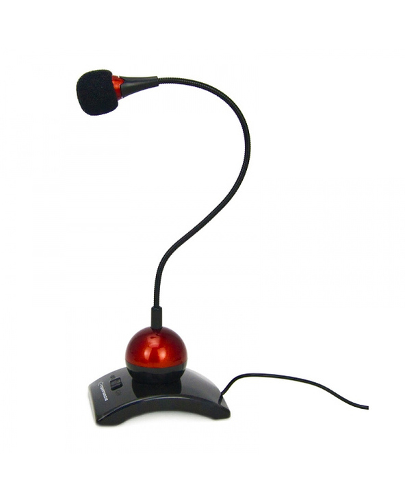 Esperanza EH130 microphone Noir, Rouge Microphone de PC