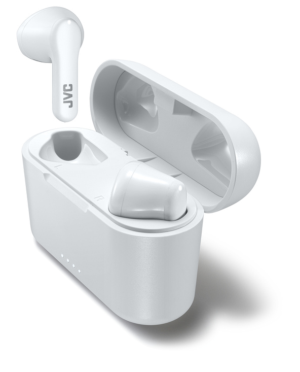 JVC HA-A3T Casque True Wireless Stereo (TWS) Ecouteurs Appels/Musique Bluetooth Blanc