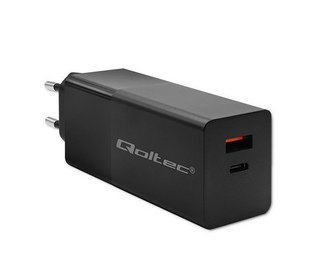 Qoltec 52382 chargeur d'appareils mobiles Ordinateur portable, Consoles portables, Chargeur électrique, Smartphone, Smartwatch, 