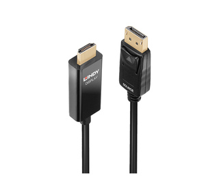 Lindy 40927 câble vidéo et adaptateur 3 m DisplayPort HDMI Type A (Standard) Noir