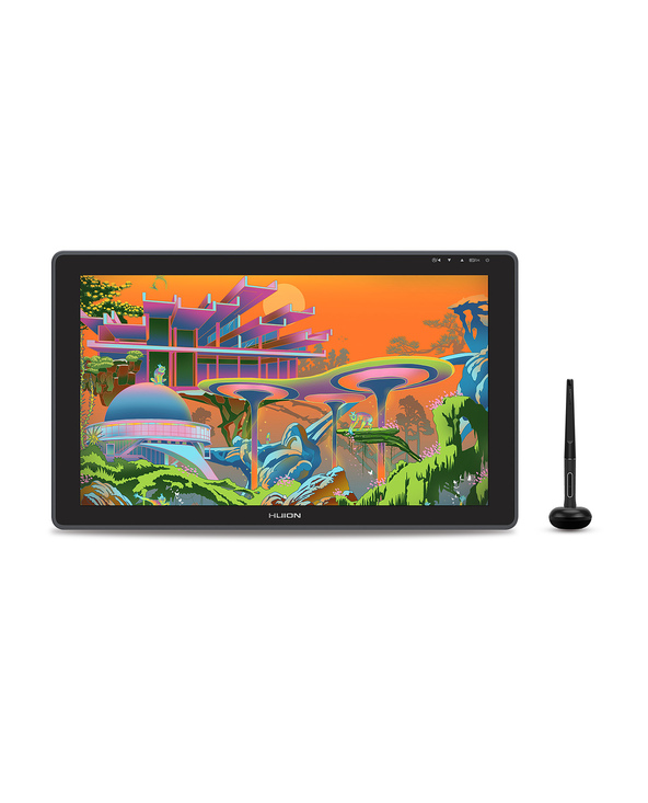 HUION Kamvas 22 Plus tablette graphique Noir 476,64 x 268,11 mm USB