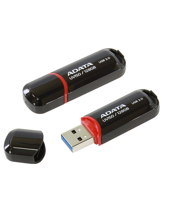 ADATA AUV150-128G-RBK lecteur USB flash 128 Go USB Type-A 3.2 Gen 1 (3.1 Gen 1) Noir