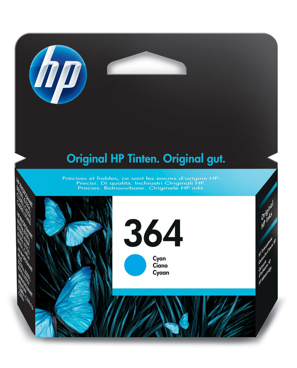 HP 364 cartouche d'encre cyan authentique
