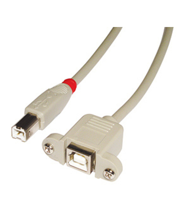 Lindy 31800 câble USB 0,5 m USB B Gris