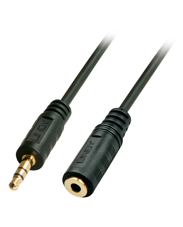 Lindy 35652 câble audio 2 m 3,5mm Noir