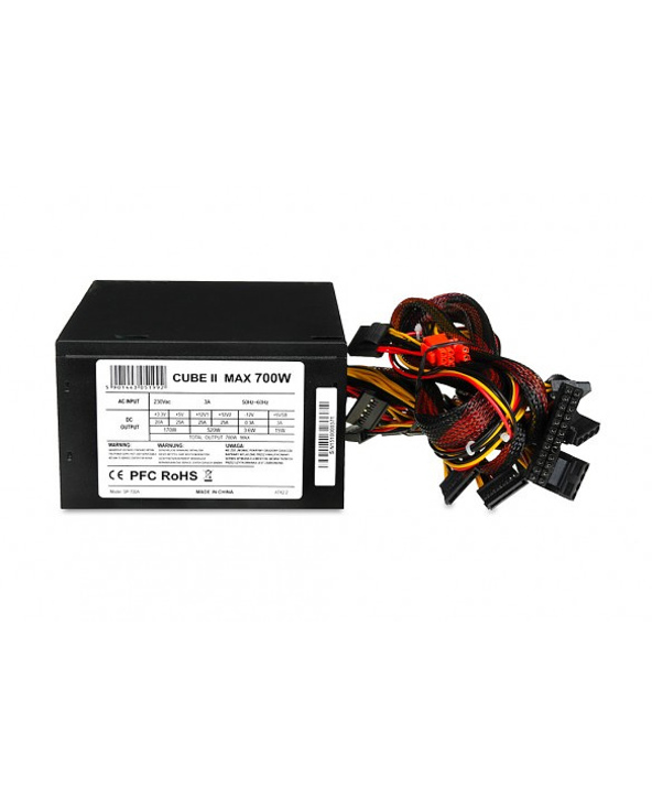 iBox CUBE II unité d'alimentation d'énergie 700 W 20+4 pin ATX ATX Noir