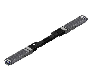 Nvidia MCP4Y10-N00A-FLT InfiniBand/fibre optic cable 0,5 m OSFP Noir