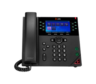 POLY Téléphone IP OBi VVX 450 à 12 lignes et compatible PoE