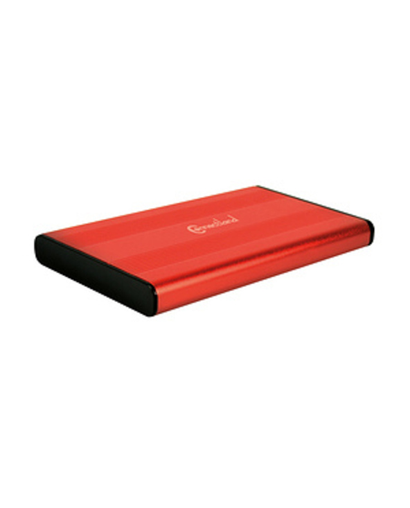 Connectland BE-USB3-2519-RED Boîtier de disques de stockage Boîtier disque dur/SSD Rouge 2.5"
